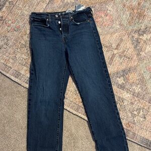 Levi’s premium wedgie straight jeans